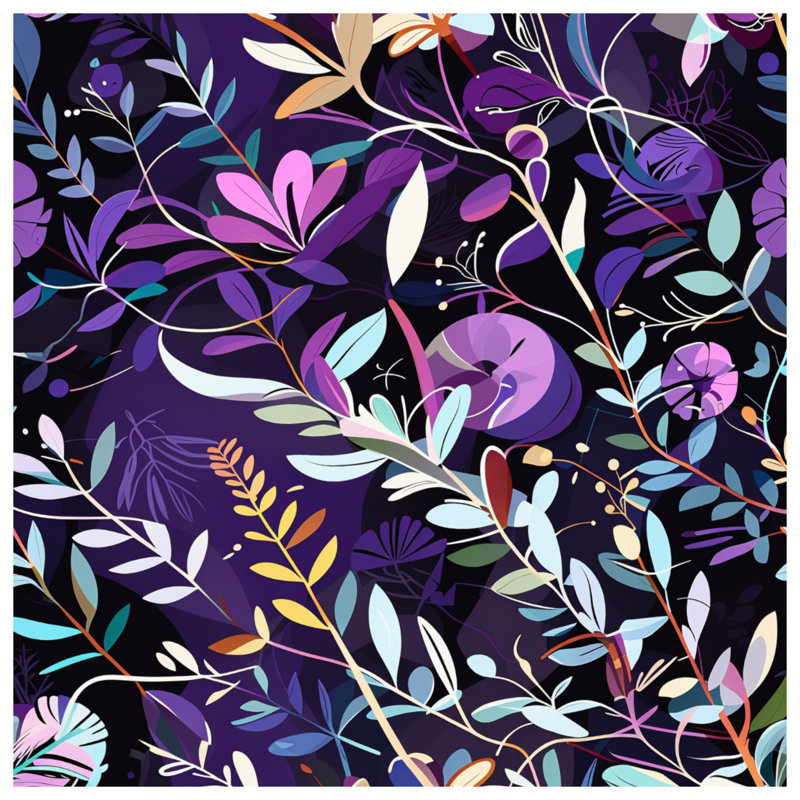 Rideaux à motif floral, voilages et voilages abstraits - 1 panneau, 50 po x 92 po - 1 panneau, Transparent