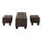 Markleville Polyester Upholstered Storage Bench-868530008