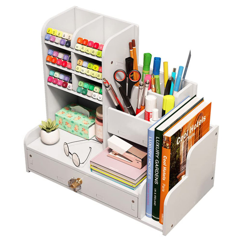 Armond Manufactured Wood Desk Organiser