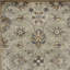 Tapis d'intérieur floral traditionnel touffeté à la main 5 po x 8 po gris