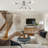 6-Light Modern Brushed Nickel Semi-Flush Ceiling Light, Dimmable & Compact, Perfect for Kitchen, Dining & Bedroom