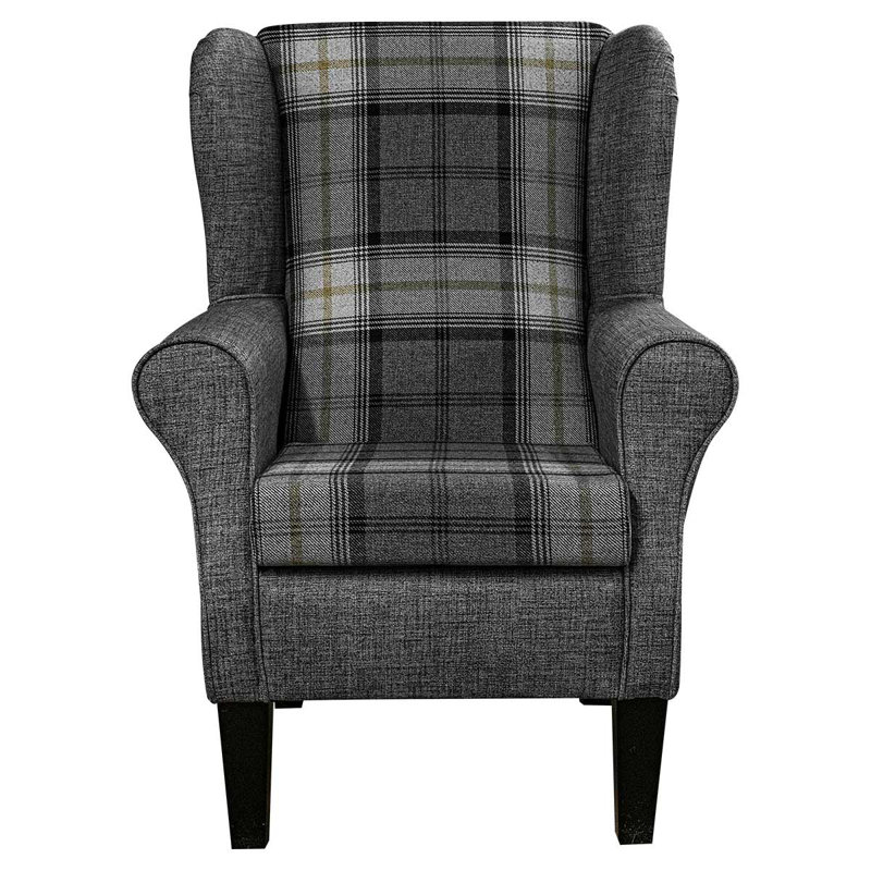 74cm Wide Tufted Wingback Chair