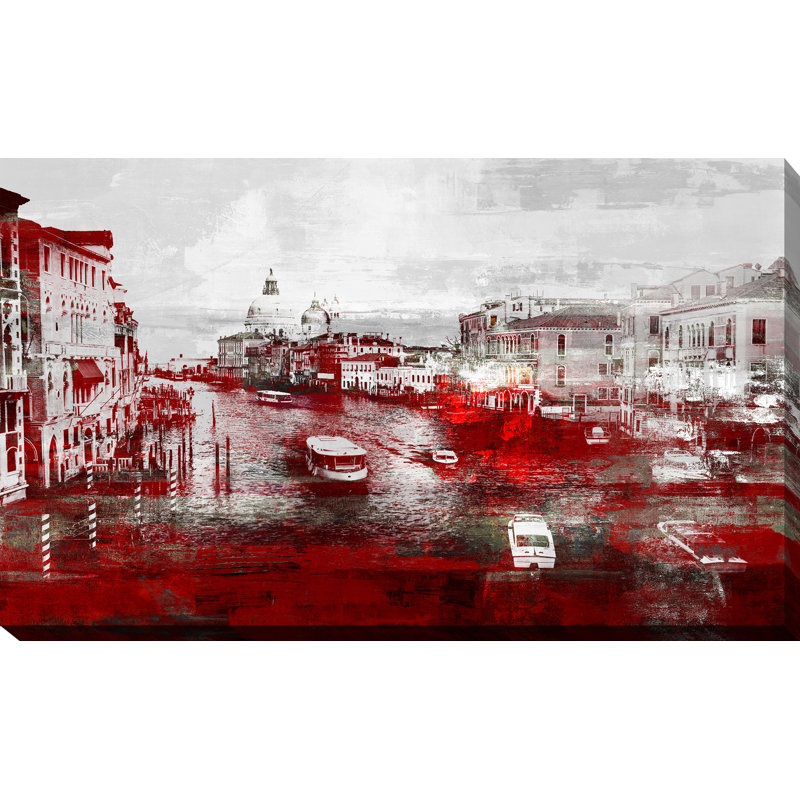 Venise, Italie II - impression sur toile, H 18 po x l 30 po