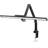 Clamp-On LED Desk Lamp with 5 Modes, Sensor, USB Ports & Timer - Black