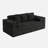 85" 3-Seater Convertible Sleeper Sofa, No Assembly, For Apartment, Living Room-332229080-314486679