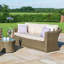 Balch 3 Seat Rattan Sofa Set
