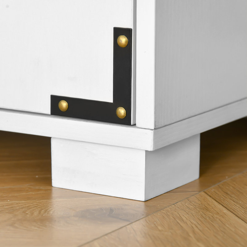 Armoire de cuisine industrielle avec armoire à 4 portes et tablettes de rangement