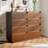 Dejesus 8-Drawer Dresser 52"W Double Dresser With Waveform Fluted Panel