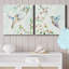 Colibri I - ensemble de 2 reproductions sur toiles tendues-662841647