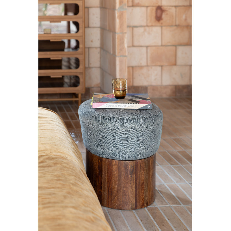 Tabouret d'appoint en bois massif