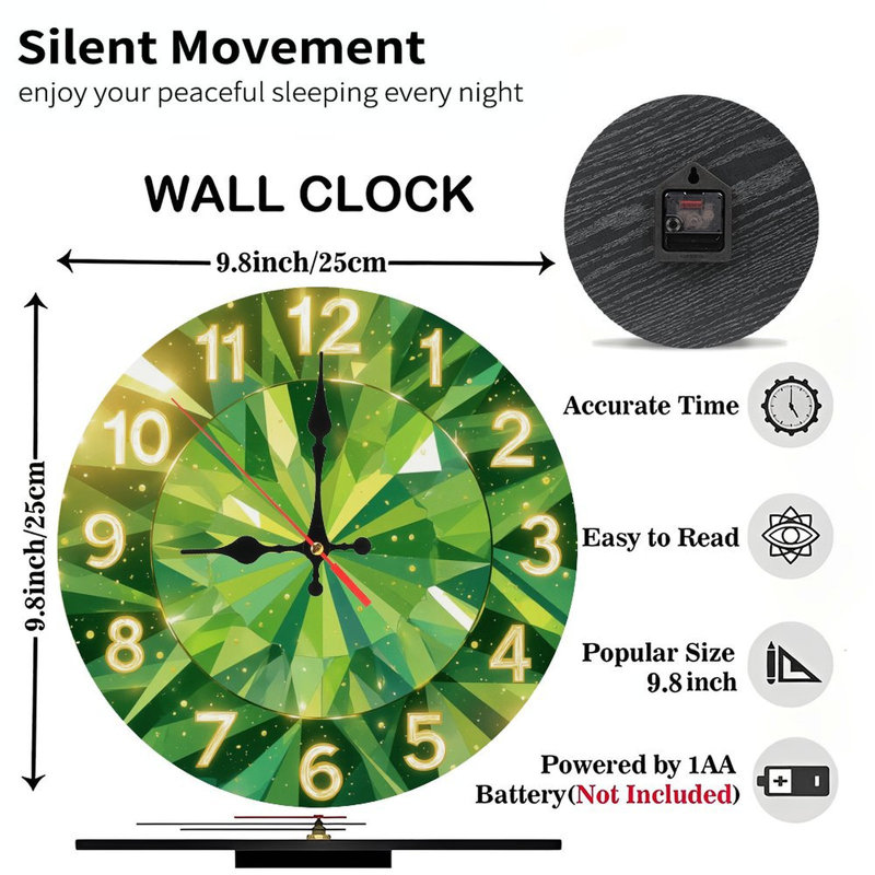 Horloge verte