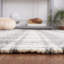 Tapis gris / beige en laine tissé à la main Jacques-2075618471