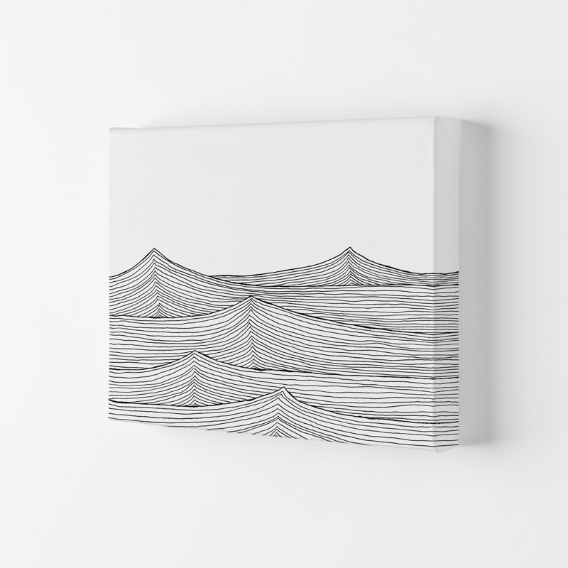 Continuous Sea Horizontal by Carissa Tanton - Wrapped Canvas Print, 59.4cm H x 84cm W x 4cm D