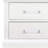 Solid Wood + Nightstand - Led White 2 Drawer Spacious Design With Unit