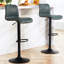 Tabouret de bar rotatif à hauteur réglable avec structure en métal-186712874-186712871