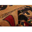 Tapis brun Rare War 2 pi 11 po x 4 pi 9 po