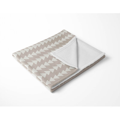 Tribal Arrows Velveteen Fleece Blanket