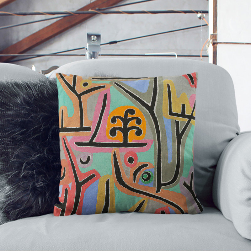 Square Cushion, White, 55cm H x 55cm W x 20cm D