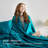 Bedsure Satin Sheets King Size–4 Piece Silky Bed Set, 15" Deep Pocket Fitted Sheet, Flat Sheet & 2 Pillowcases, Buttery-Smooth, Good for Hair & Skin (Teal)-105314657-105314664