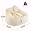 Fauteuil à billes d'intérieur de style fauteuil, beige