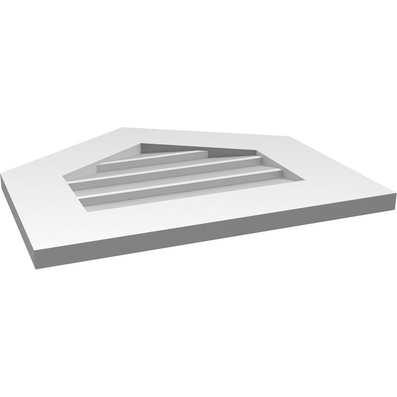 Ventilateur à pignon en uréthane non-fonctionnel Signature, H 18 po x l 20 po x P 1 po