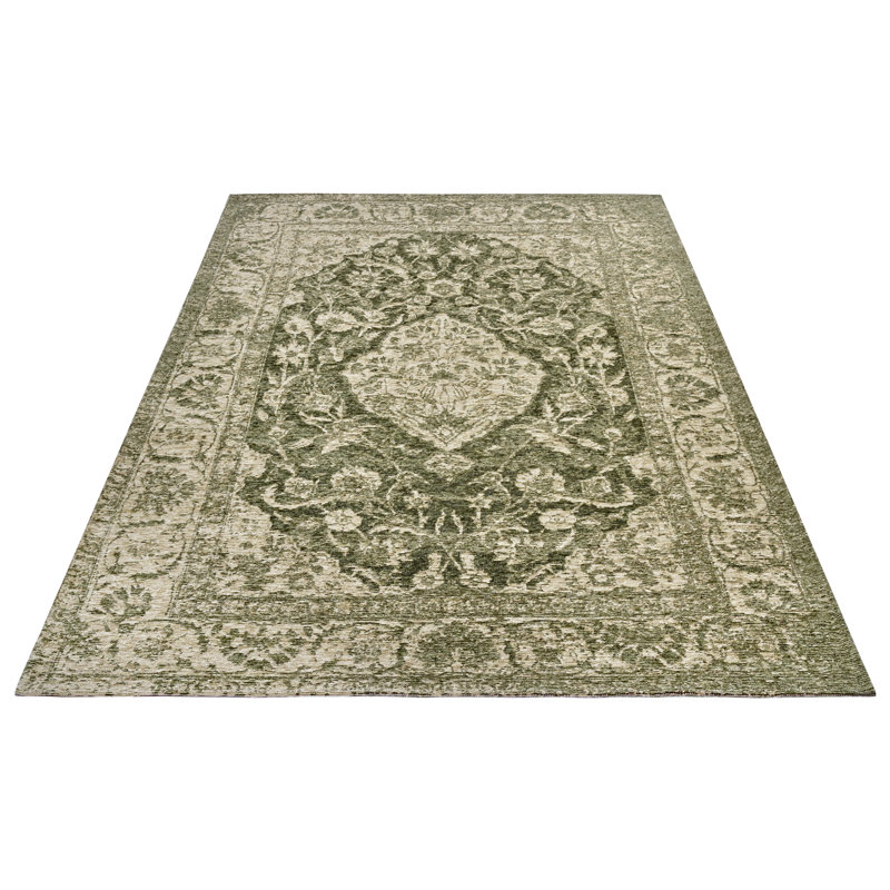 Catania Green Rug, Rectangular 160 x 235cm