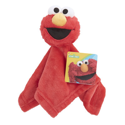 Couverture de sécurité en peluche NoJo Sesame Street Elmo, rouge