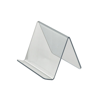 5"W x 5"D x 4.125"H Easel Display. Front Lip: 1.25"H, 10-Pack by Azar Displays