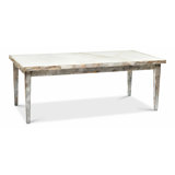 As Shown Extendable Beech Solid Wood Base Dining Table