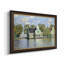 Maisons sur la rivière Zaan à Zaandam, 1871 - Claude Monet - Toile encadrée sur mesure-232357318-232357333-232357341