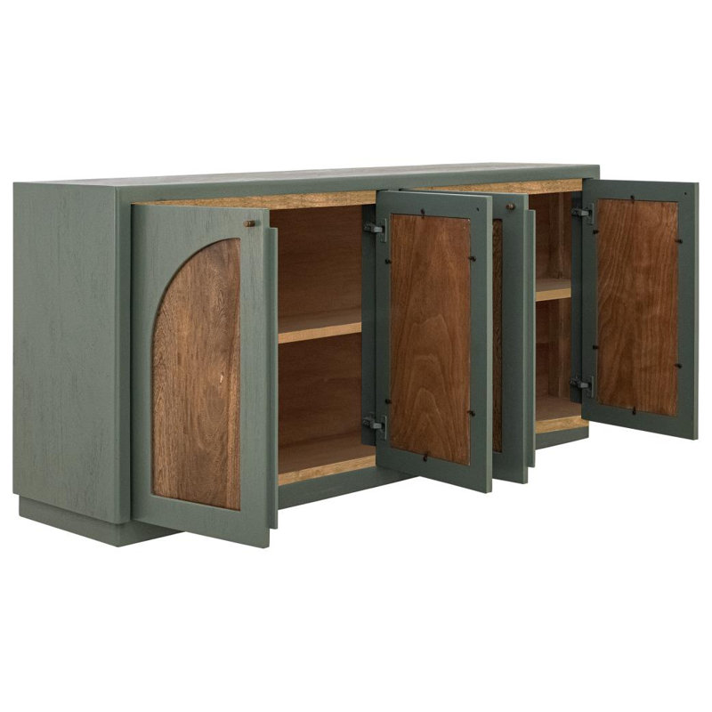 Console 4 portes Arcadia, Vert