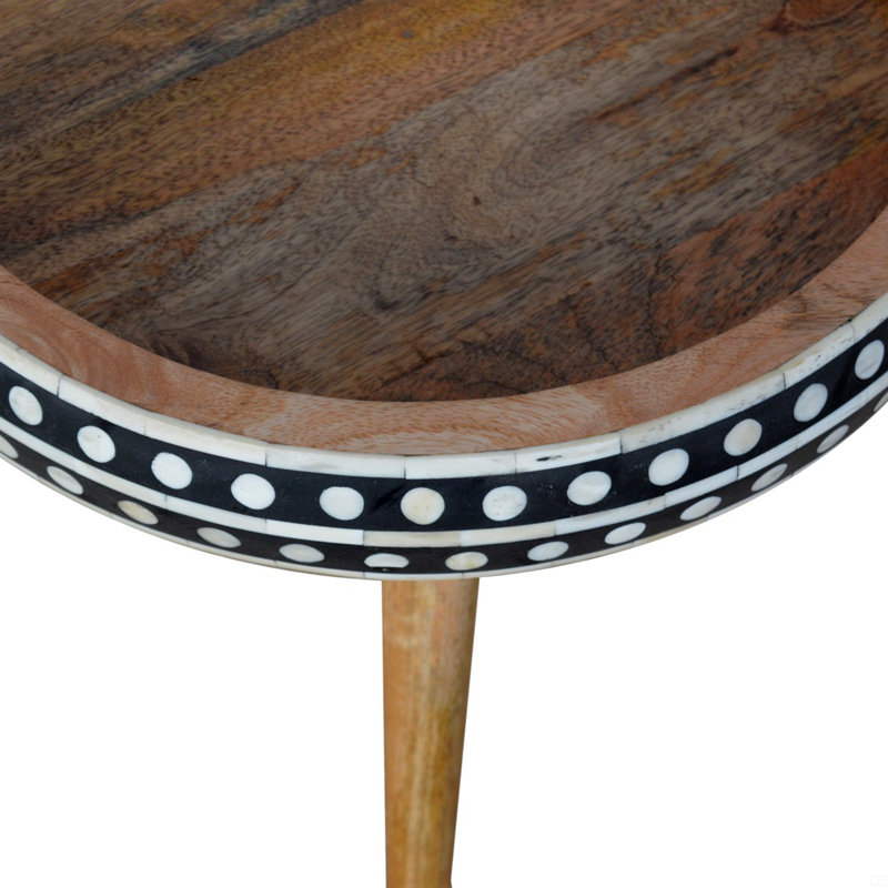 Solid Wood End Table