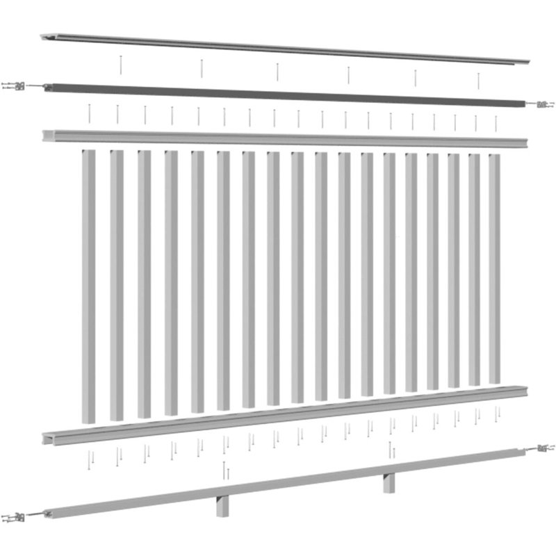 Providence Level Rail Kit, 3.5 ft. x 8 ft.