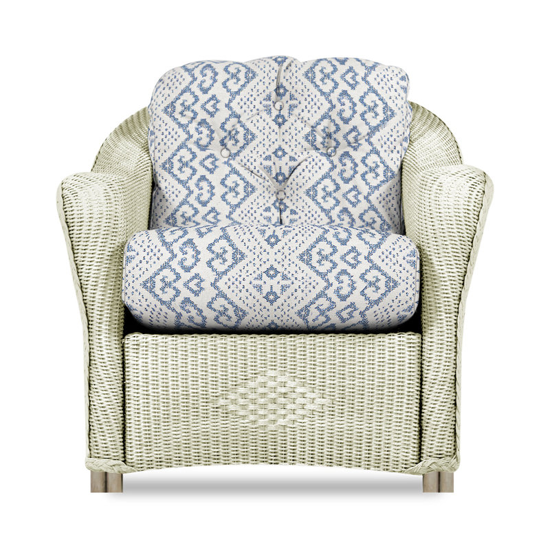 Reflections Outdoor Lounge Chair, Aman Capri, Ivory