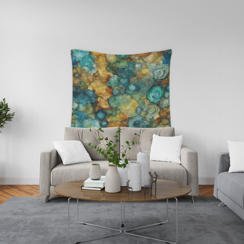 Tapisserie murale, H 80 po x l 68 po