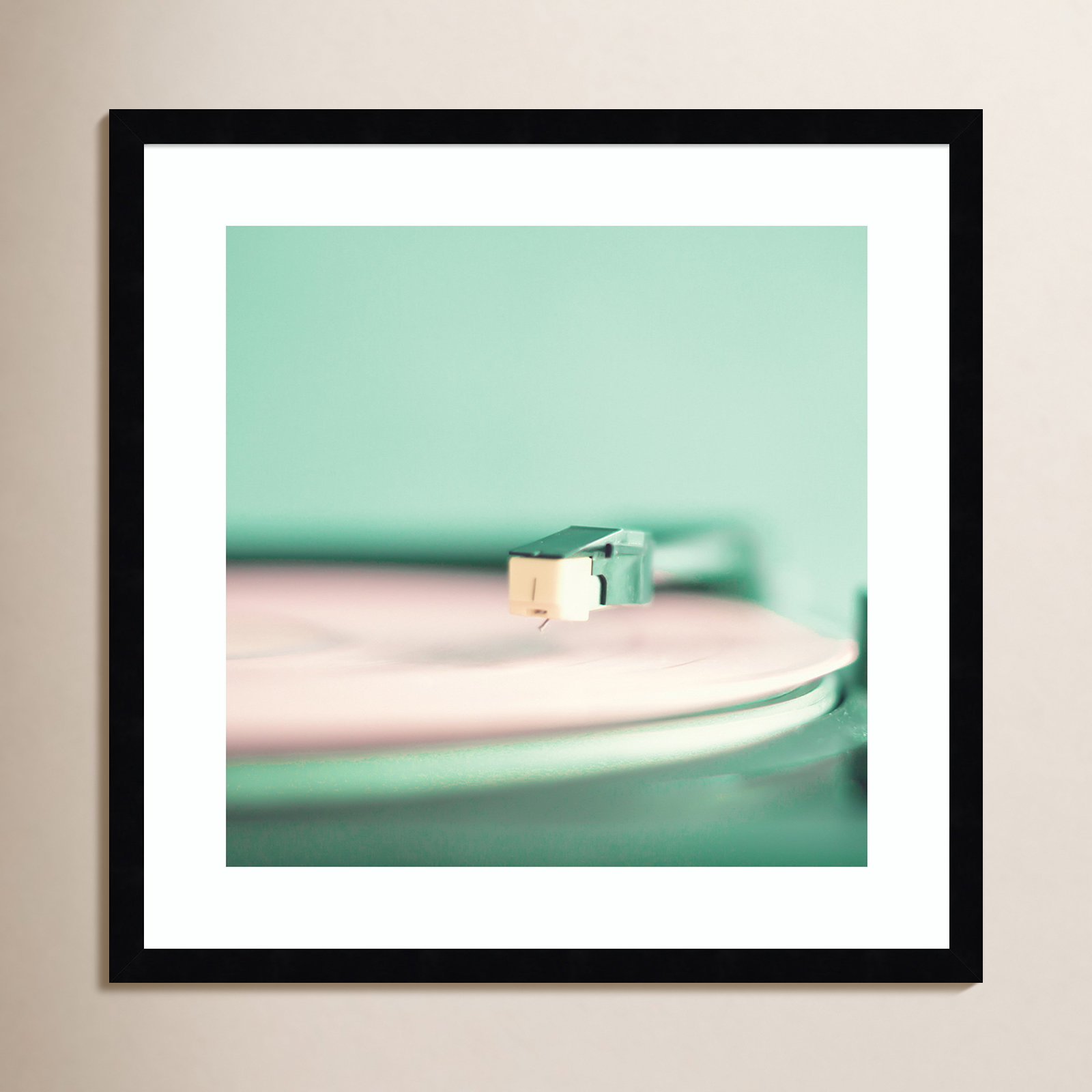 Analogue by Caroline Mint, Black, 20.25" H x 20.25" W x 0.88" D