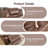 88" Classic Breathable Faux Leather Manual Recliner Sofa With 3-Seater-546522346