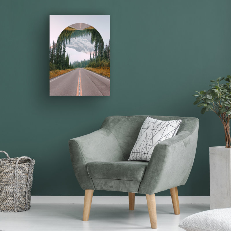 Bolognaise «Western Treetops II» sur, H 32 po x l 24 po
