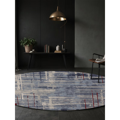 Machine Washable Gray Area Rug