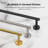 24'' Wall Mounted Towel Bar With Installation Hardware-71834665