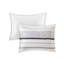 Édredon en coton imprimé - Style moderne en noir / blanc double / grand avec de belles garnitures-121400064