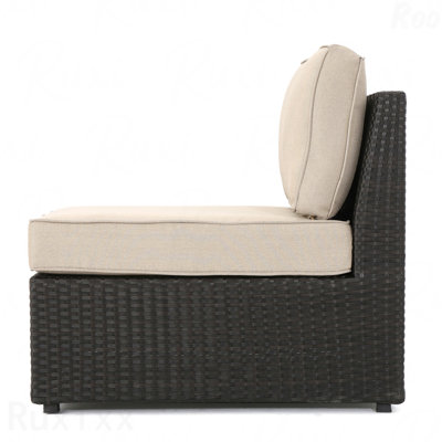 Chaise de patio avec accoudoirs (gauche et droit)