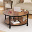 Table basse ronde avec centre de rangement et plateau rond en bois-106845503-112123446