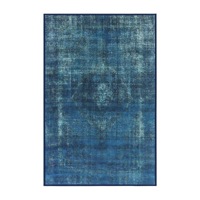 Tapis oriental bleu Roundup