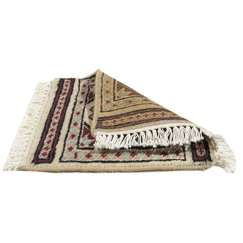 Armetha Hand Knotted 30cm X 30cm Area Rug
