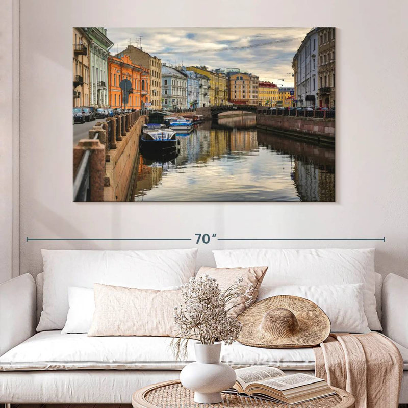 Kavia Griboyedov Canal, Saint-Pétersbourg, H 34 po x l 51 po