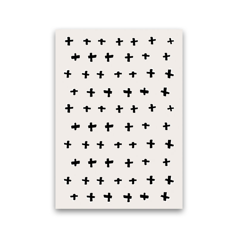 Plus - Print on Canvas, No Framed, 30cm H x 21cm W x 1cm D