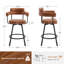 Tabouret de comptoir pivotant 26 po Rozie-1600544121
