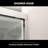 Shower Door 48" W X 76"H Semi-Frameless Bypass Sliding Shower Enclosure-115110749