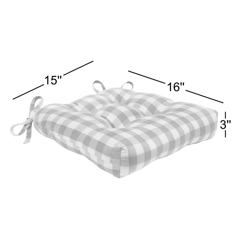 Coussin de chaise de salle à manger d’intérieur Buffalo, ISE
